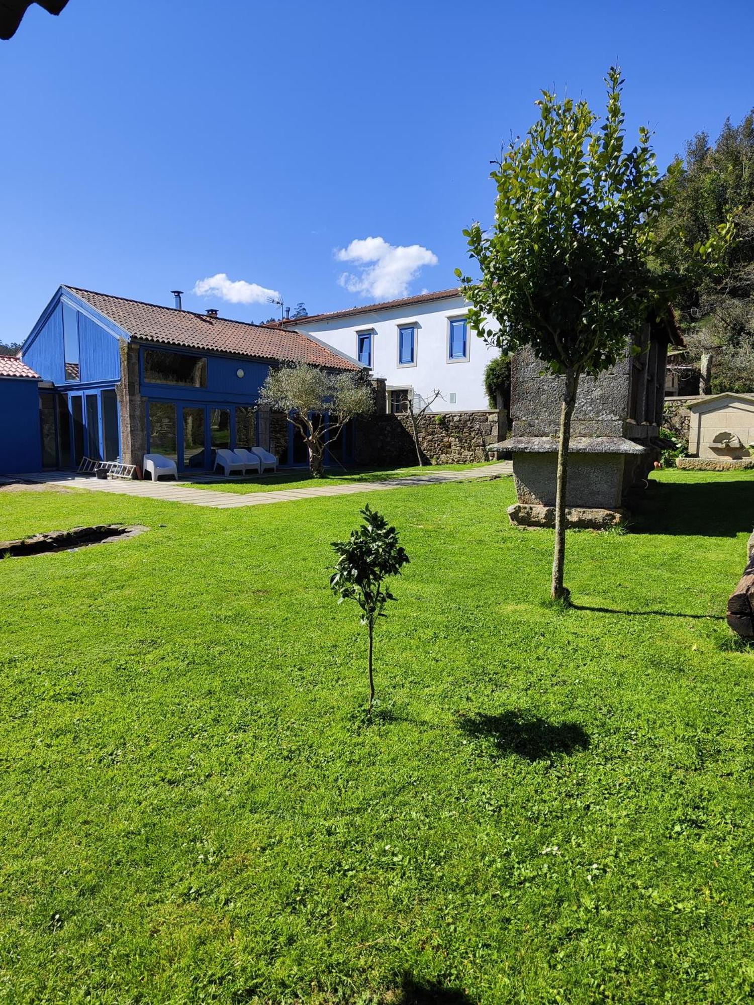 A Ribeira Do Tambre Pensionat Troitosende Exteriör bild